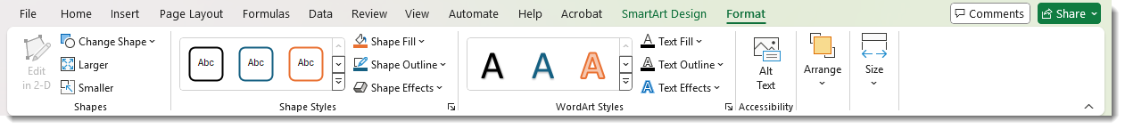 contextualribbon_smartart_format_excel